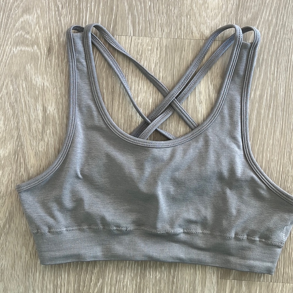 Alphalete Revival Bra Storm Grey Size S
